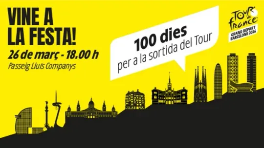 Barcelona Starts Tour De France 2026 Countdown Clock