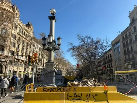 La Rambla Revamp Hits 60% as Raval Section Nears End