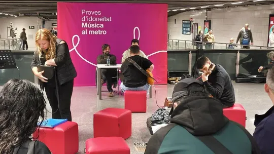 Barcelona Metro Holds Auditions for Music Programme