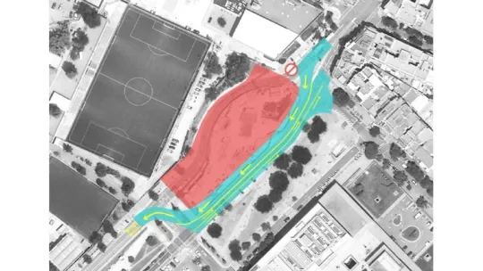 Ronda del Guinardó Traffic Changes for L9 Metro Works