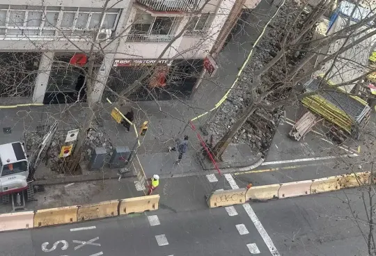 Clot Sidewalk Repaved Three Times in Three Months