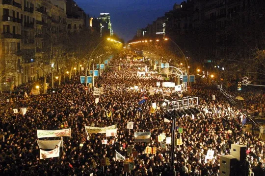 Barcelona’s ‘no to War’ Legacy Amid New Global Conflicts