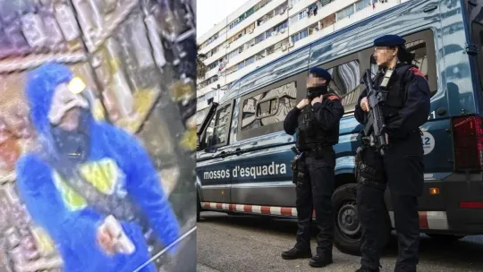 Hooded Man Strikes Again in Les Corts Armed Robbery