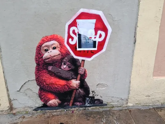 Tvboy’s Anti-war Mural in Gràcia Vandalised Amid Gentrification