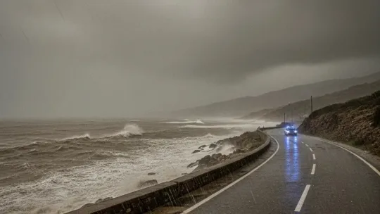 Barcelona on Alert for 70 Km/h Winds and High Waves
