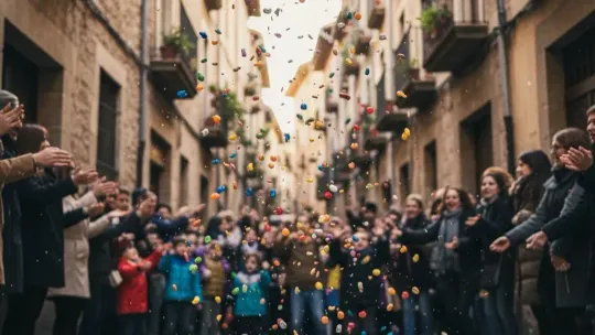 Sant Medir Festival Deluges Gràcia With 26 Tonnes of Sweets