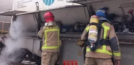 Gas Leak on La Llagosta Freight Train Controlled