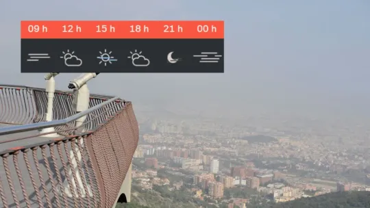 Barcelona Visibility Hit by Fog, Smog, and Saharan Dust