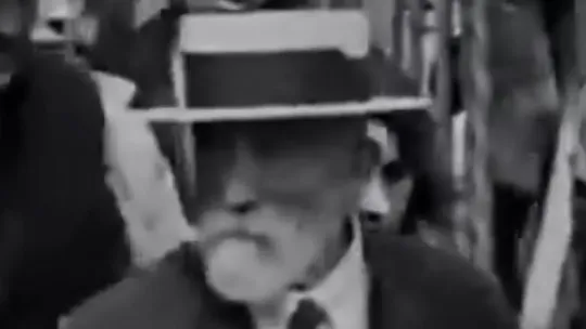 1922 Film Fragment Sparks Antoni Gaudí Sighting Debate