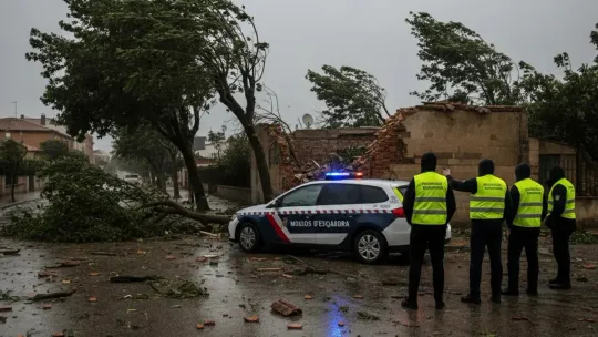 Catalonia Wind Warning: Maximum Alert Issued for Ten Regions