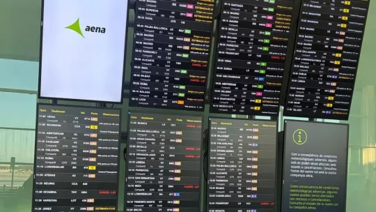 Barcelona Airport Flight Cancellations: 100 Flights Grounded by Strong Winds