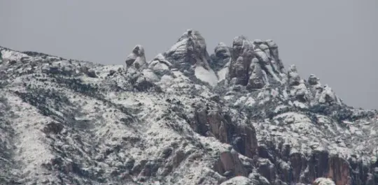 Climbers Rescued Montserrat: Firefighters Save Pair from Heavy Snowfall