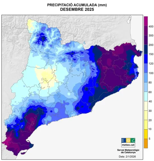 Catalonia 2025 Weather: Fourth Warmest Year on Record