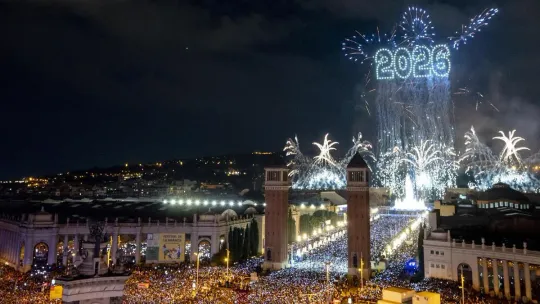 Barcelona’s 2026 New Year Show Attracts 115,000 Spectators