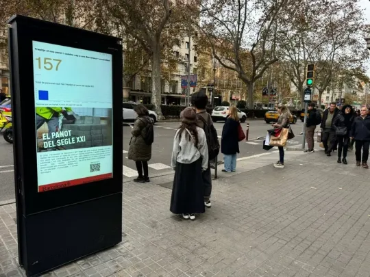 Barcelona Tests New Sustainable Pavement on Gran Via