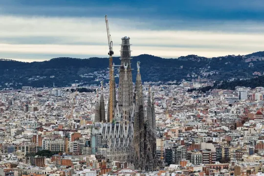 Sagrada Familia Tower Final Phase for 2026 Gaudí Centenary