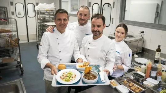 Disfrutar Chefs Design Christmas Menu for 120 Hospitals