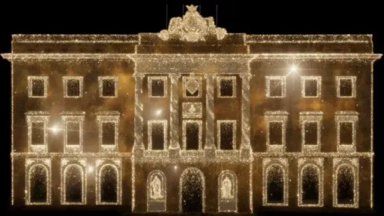 Barcelona’s Plaça Sant Jaume Hosts Christmas Projection Show