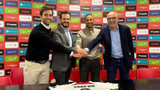 Hospi and Gran Via 2 Sign Landmark L’Hospitalet Sponsorship