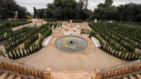 Horta Labyrinth Revival Plants 2,211 Cypress Trees