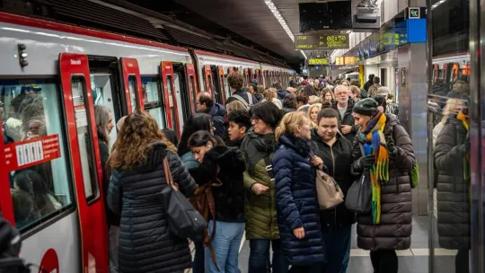 Barcelona Metro Boosts Christmas, New Year’s Service