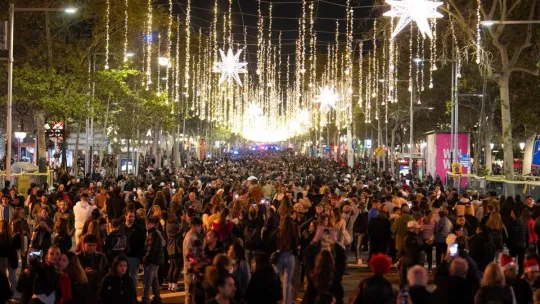 Citywide Glow-Up: Barcelona Expands Christmas Lights Across 16km With New Sustainable Displays
