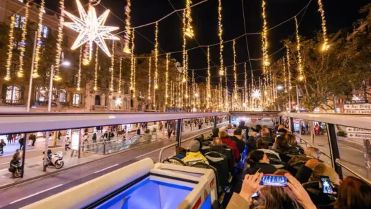 Barcelona Christmas Tour Launches New Via Laietana Route