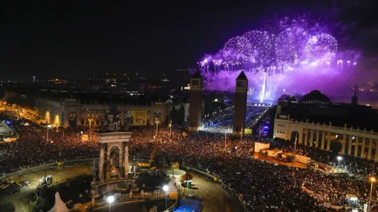 Barcelona Overhauls NYE With Fountain’s 2026 Return