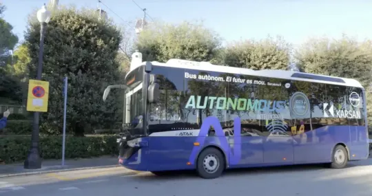 Driverless Buses Hit Barcelona Streets in 10-Day Trial