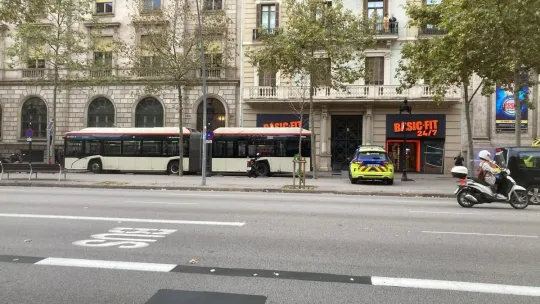 Child Hit by Bus on Barcelona’s Gran Via