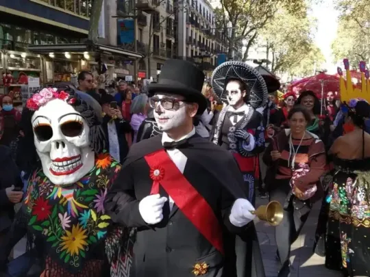 Barcelona Transforms Halloween With Classical Horror