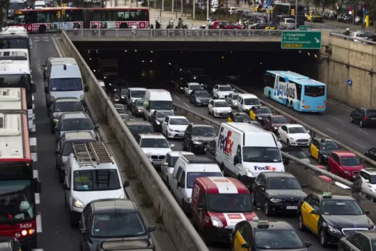 Metalworkers Strike Brings Barcelona Traffic to a Standstill