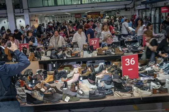 85% Off Shoes Spark 3,000-Person Queue in Barcelona
