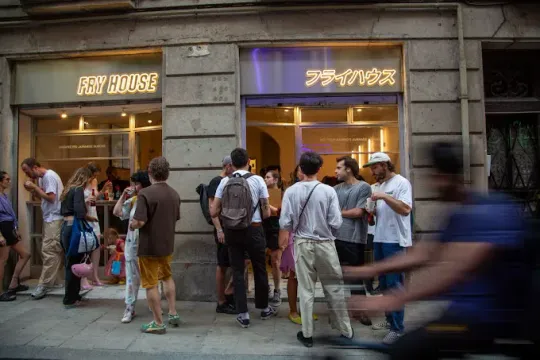 Fry House Japanese Burgers Launch in Barcelona
