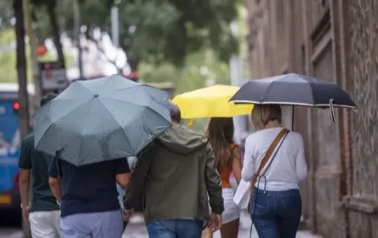 Storm Alice Hits Barcelona with Heavy Rain