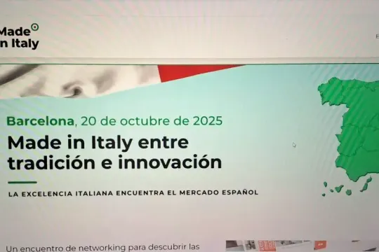 Italian business Barcelona event set for 20 October