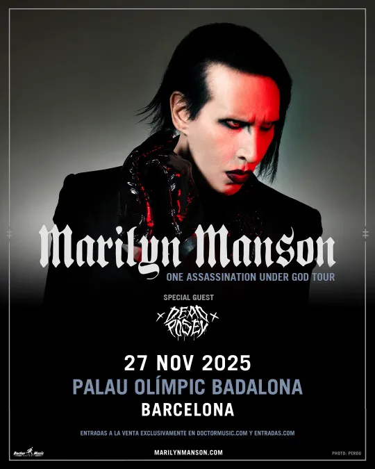 Marilyn Manson Returns to Catalonia After 15 Years with Badalona Comeback Show