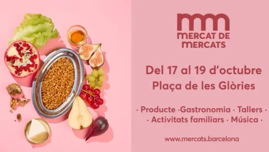 Major market fair returns to Plaça Glòries next weekend