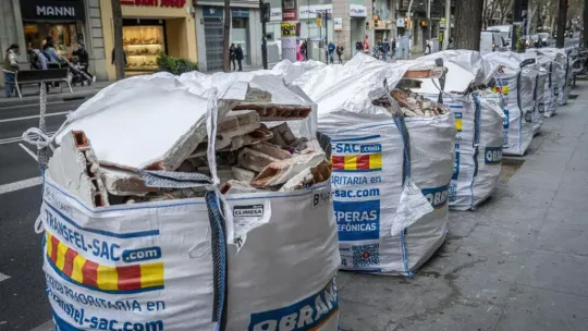 Barcelona to reuse construction waste in public works