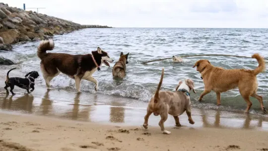Dog beach hit by contamination four times this summer