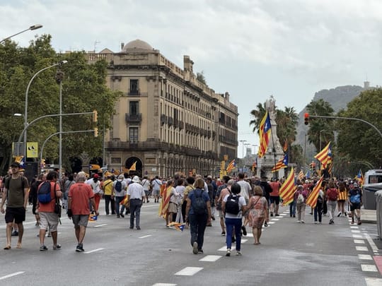 Diada of Catalonia 2025 sees pro-independence march attendance collapse to just 28,000