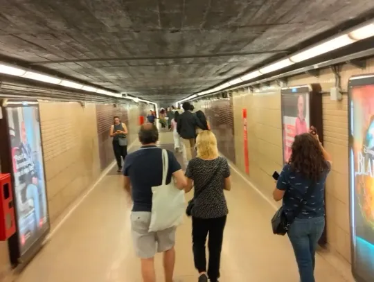 Verdaguer metro corridor to close for a year due to accessibility works