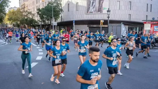 All the traffic closures for the 2025 Cursa de la Mercè in Barcelona