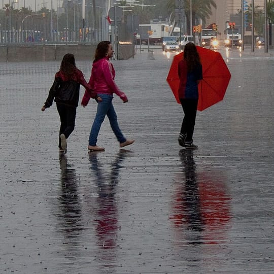 AEMET warns of severe storms and possible flooding in the Mediterranean and Balearics