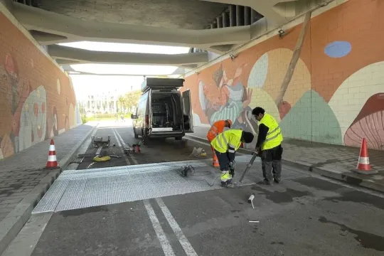Boar Control Perimeter Built in Sant Joan Despí