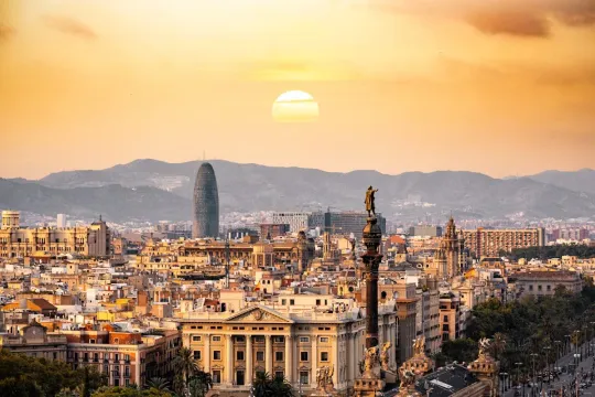 Barcelona cityscape — Photo by Aleksandar Pasaric on Pexels