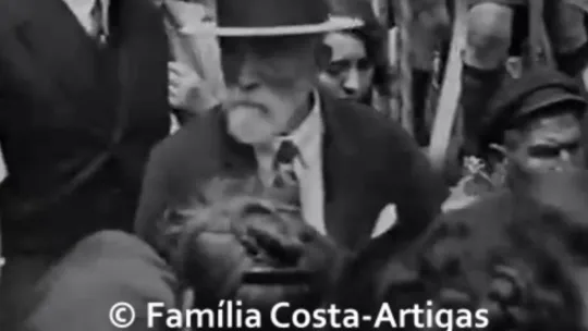 Unseen 1922 Video May Show Antoni Gaudí at Barcelona Wedding