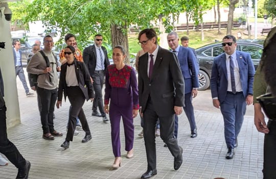 Mexican President Sheinbaum Visits Barcelona Supercomputing Centre