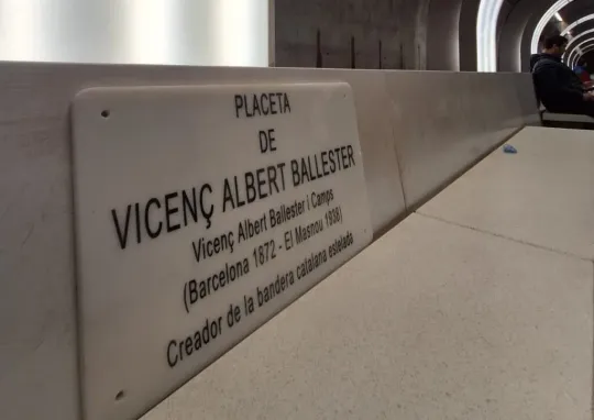 Stolen Catalan Flag Creator Plaque Recovered From Wallapop