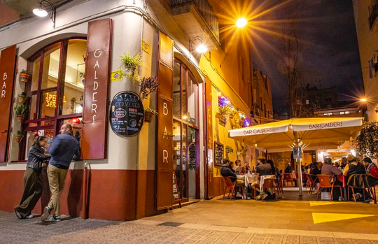 Bar Calders, a bar in Barcelona